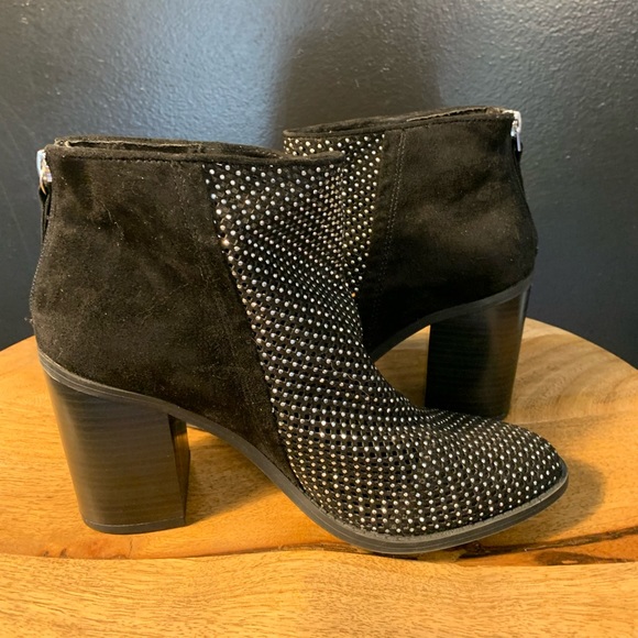 Madden Black Rhinestone Boots - Picture 4 of 7